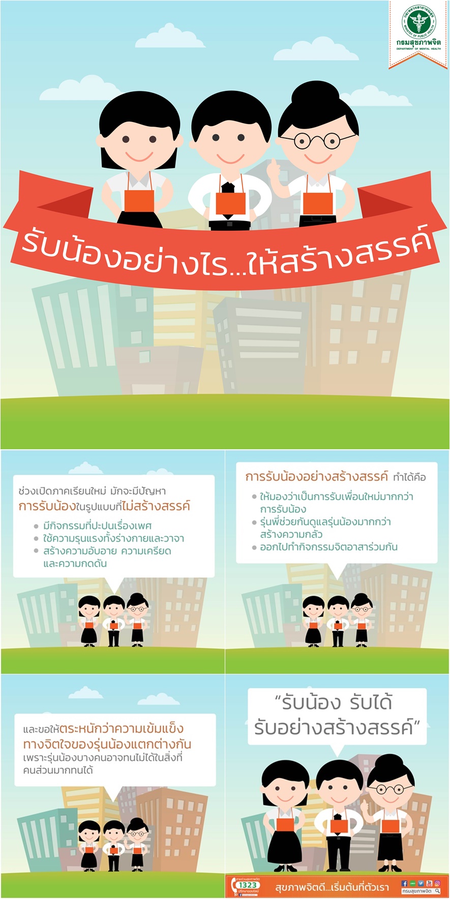 รับน้องอย่างไร...ให้สร้างสรรค์